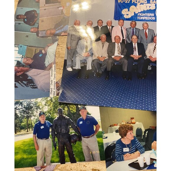 Vintage VC-27 Saints Reunion Photos Pensacola 2001 Group Gathering Nostalgic Eve - Picture 4 of 7